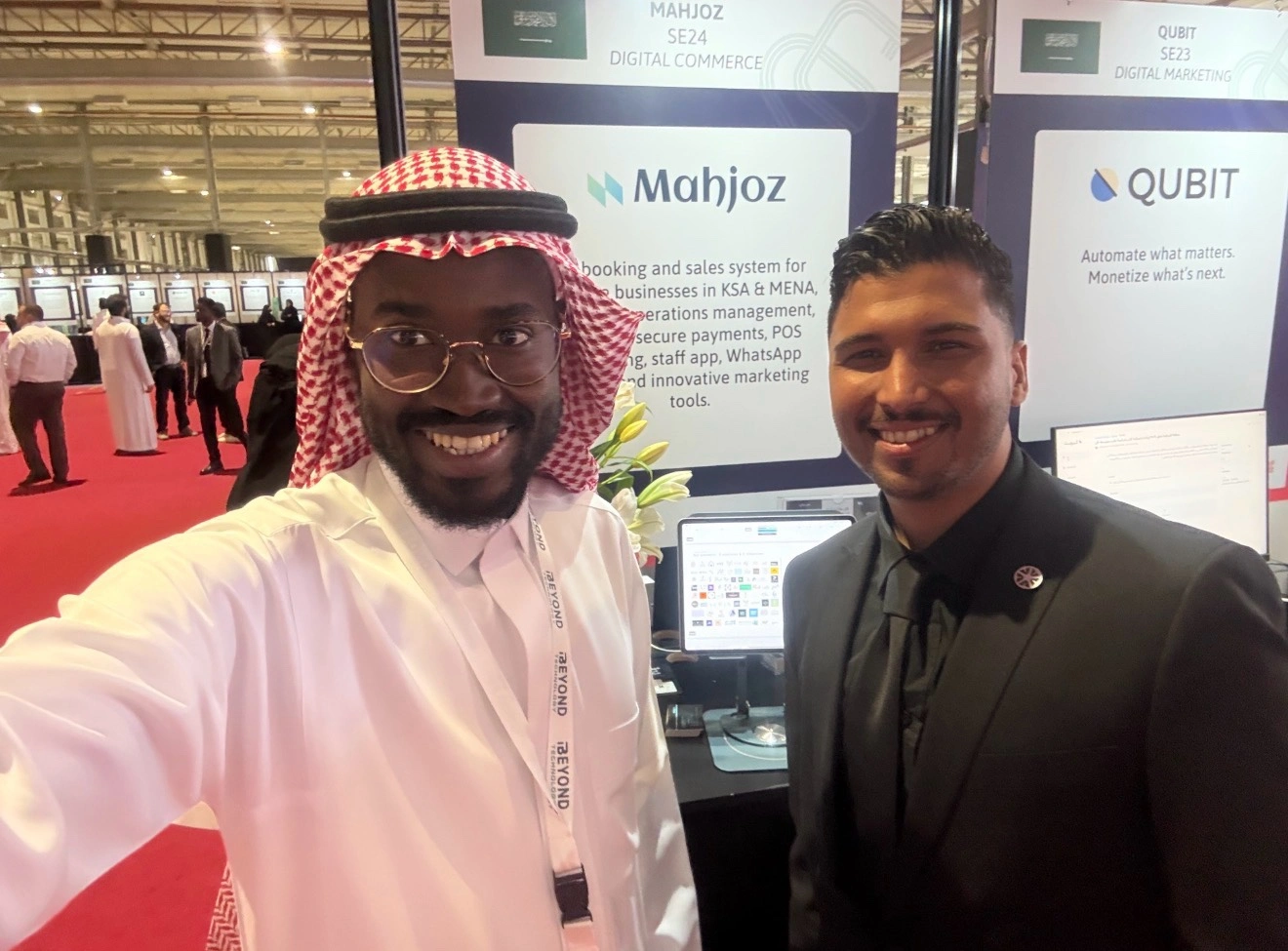 Mahjoz booth at Seamless Saudi Arabia 2025